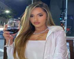 Karla Jara consuming alcohol Karla Jara consuming alcohol